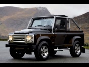 2008 land rover defender svx front angle