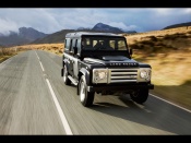 2008 land rover defender svx front speed
