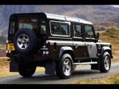 2008 land rover defender svx rear angle