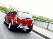 2009 dacia sandero stepway rear speed