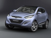 2009 hyundai ix onic concept front angle