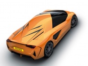 2009 italdesign giugiaro frazer nash namir concept rear angle