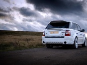 2009 kahn cosworth range rover rear white