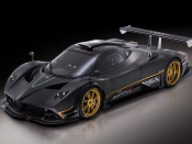 2009 pagani zonda r front angle