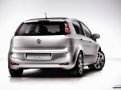 2010 fiat punto evo rear angle