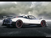 2010 pagani cinque roadster rear angle