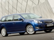 2010 subaru legacy tourer front angle