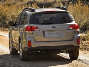 2010 subaru outback rear