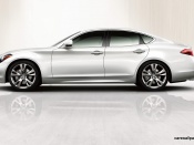 2011 infiniti m side