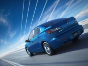 2012 mazda 3 rear angle