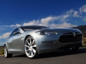 2012 tesla alpha model s front angle