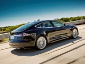 2012 tesla alpha model s rear angle