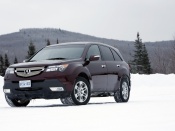 acura mdx 2009 snow