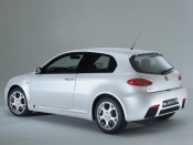 Alfa romeo 147 gta rear angle