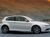 alfa romeo 147 gta red rocks