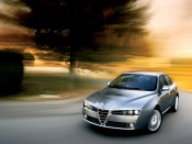 alfa romeo 159 2007 cornering