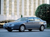Alfa romeo 166 silver shine