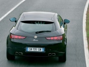 Alfa romeo brera black rear