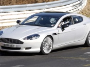 aston martin rapide nurburgring front angle