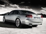 Audi s8 2008 rear angle
