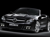 Brabus mercedes sl front angle