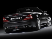 Brabus mercedes sl rear angle