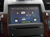 cadillac escalade hybrid 2009 central console