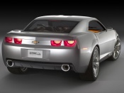 chevrolet camaro concept 2008 rear