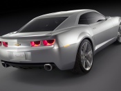 chevrolet camaro concept 2008 rear angle