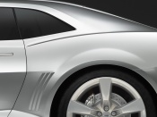 chevrolet camaro concept 2008 side detail