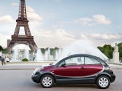 Citroen c3 pluriel charleston eiffel tower