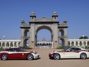 Ferrari india tour side
