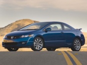 honda civic si coupe side left