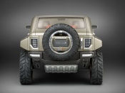 hummer hx concept 2008 rear