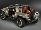 hummer hx concept 2008 rear angle
