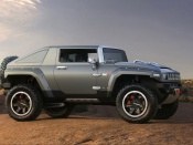 hummer hx concept side nature