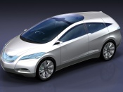 Hyundai iblue concept front angle