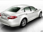 Infiniti m35 hybrid rear angle