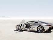 jaguar c x75 concept rear angle
