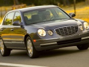 Kia amanti 2009 front angle