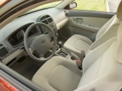 Kia spectra 2009 interior