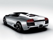 Lamborghini lp640 roadster rear angle