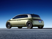 lincoln c concept rear angle