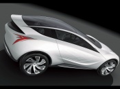 mazda kazamai concept rear angle