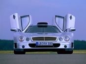 mercedes benz clk gtr front