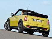Mini cabrio 2009 rear angle