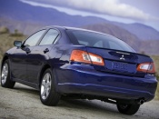 Mitsubishi galant 2009 rear angle