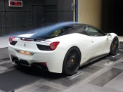 Novitec rosso ferrari 458 italia rear angle