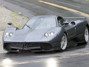 pagani zonda f 2009 spy front angl