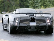 pagani zonda f 2009 spy rear